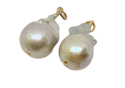 Baroque Pearl Drop for Hoop Earrings