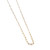 Gold Filled Paperclip Chain Short Necklace