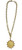 Gold Chain with French Pendant Necklace