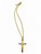 Brass Cross Necklace