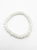 White Quartz Stretch Bracelet