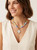 Rainbow Colored Selenite Necklace