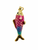 Multicolored Pink Fish Pendant