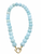 Light Blue Jade Beaded Necklace