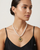 Knotted White Freshwater Pearl  with Gold and Silver Bee Coin