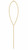 Gold Sequin Lariat