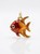 Orange and Pink Gold Fish Charm