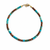 Turquoise and Bronze Hematite Bracelet