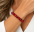 Ox Blood Stretch Bracelet