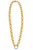 Gold Chain with Silver Carabineer