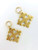 Gold Cross Charms 