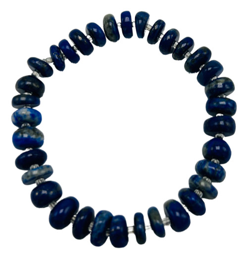 Lapis Stretch Bracelet