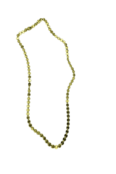 Gold Filled Sequin Necklace