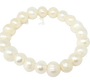 White Freshwater Pearl Stretch Bracelet