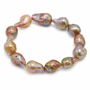 Natural Baroque Pearl Stretch Bracelet