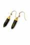 Gold Labradorite Earrings