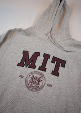 MIT CREST HOOD HEATHER