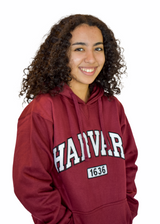 HARVARD 1636 BOX HOODIE MAR