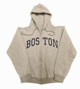 BOS APPLIQUE ZIP HOOD