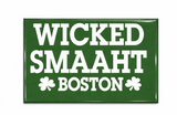 Wicked funny. Wicked local. Wicked Boston. This magnet celebrates one of Boston's most famous expressions and makes a perfect souvenir from the Hub. ☘️?