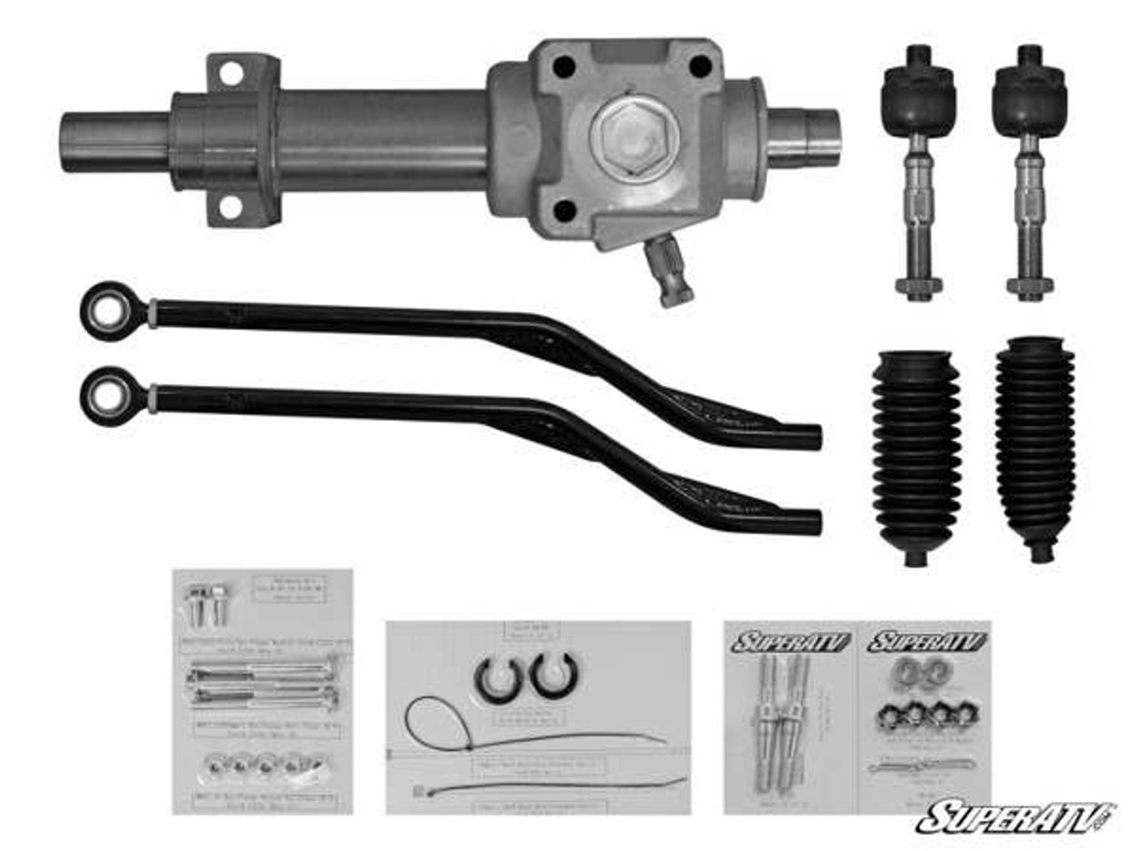 Polaris General 1000 RackBoss Heavy Duty Rack and Pinion by SuperATV