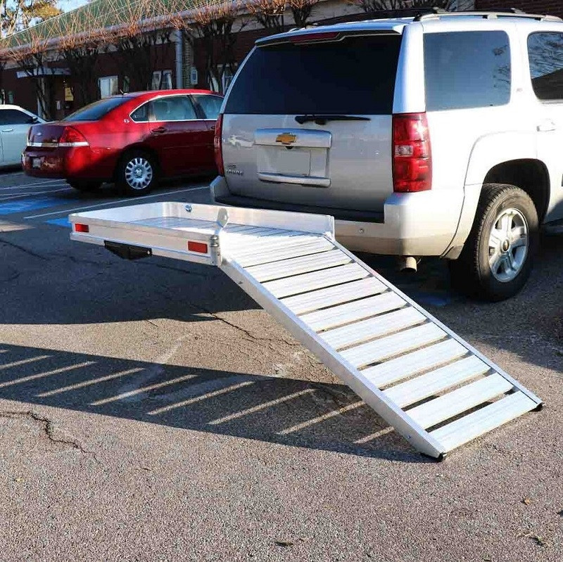 Polaris General Hitch Mounted Aluminum Carrier With Ramp For ...