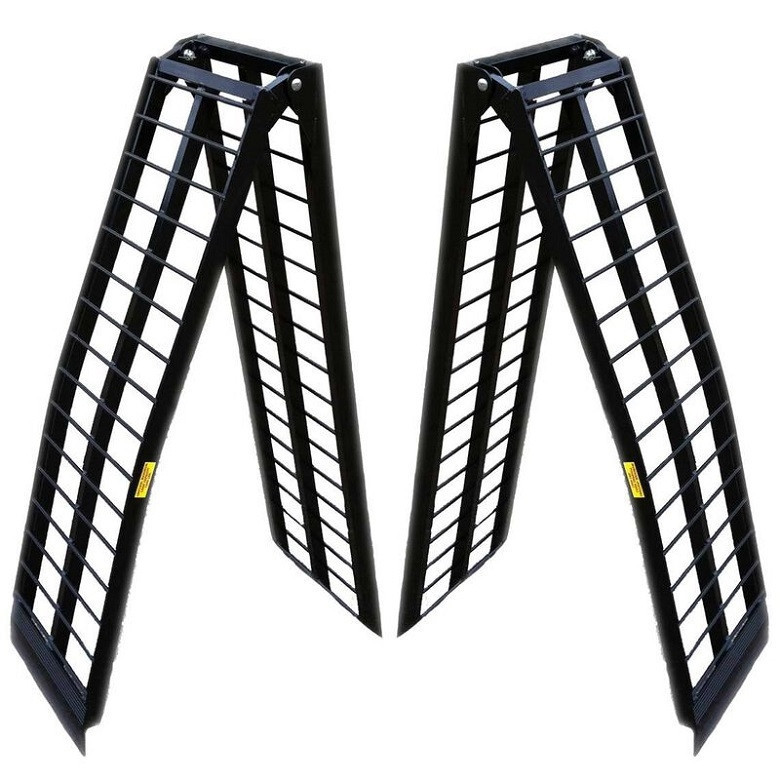 Polaris General 8 Ft UTV Heavy-Duty Folding Arch Ramps by Titan Ramps ...