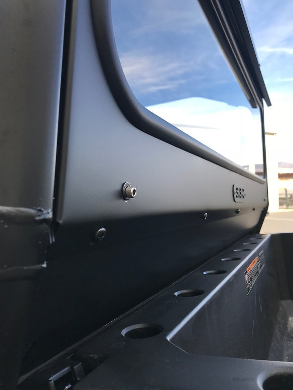 Polaris General Rear Window by Side by Customs PolarisGeneralRear