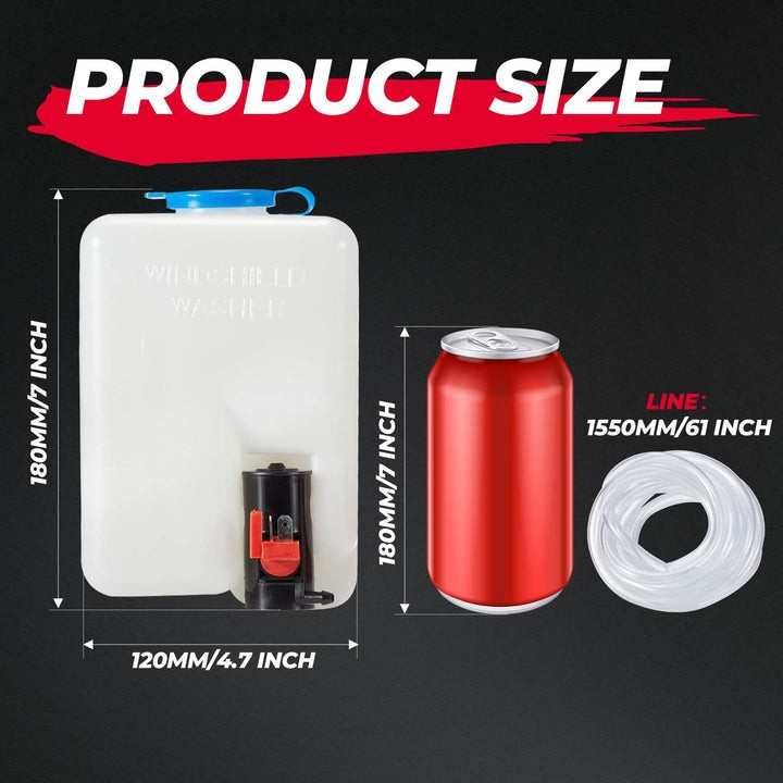 Windshield Washer Reservoir Tank For Toyota 4Runner Lexus GX470 03-09 4