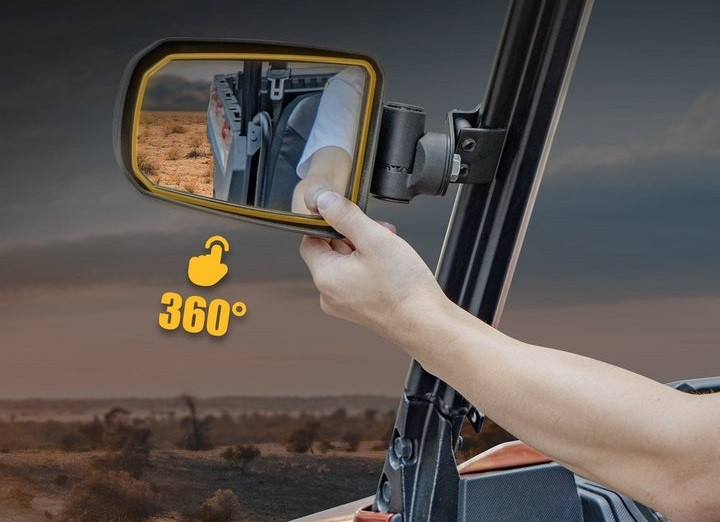 Enhance Your Ride with Kemimoto Side Mirrors for Polaris General 1000