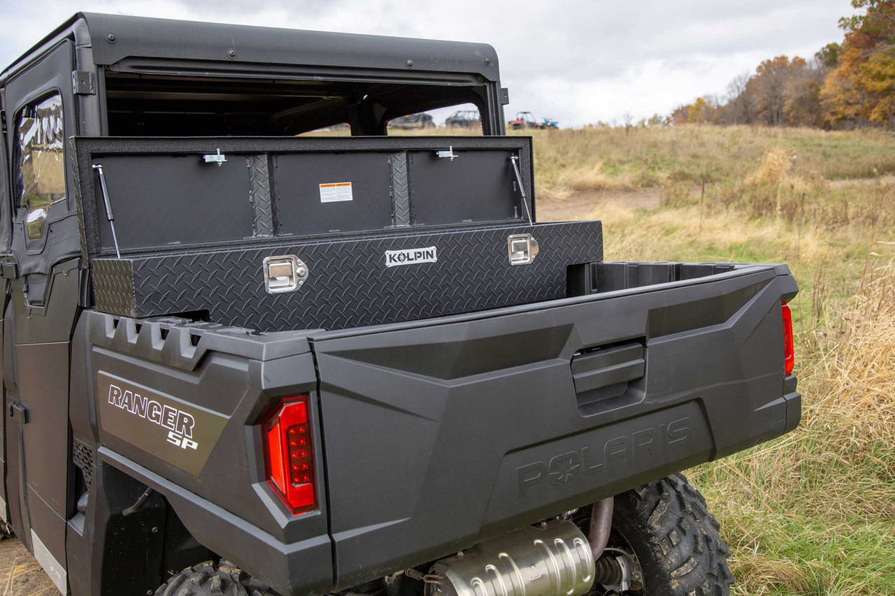 Polaris General Crossover UTV Aluminum Rear Cargo Bed Box with Mounting ...