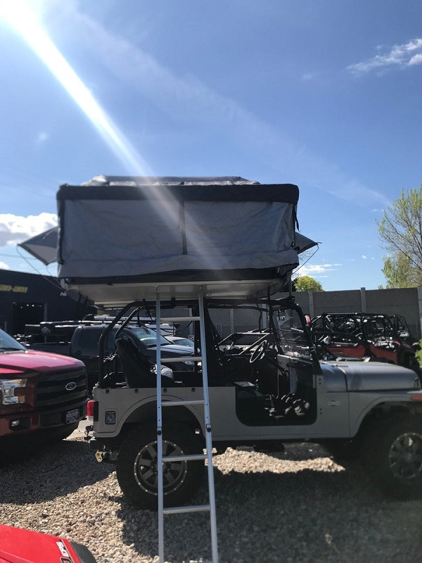 Polaris General 4 Season Roof Top Tent With Skylights by Hutch