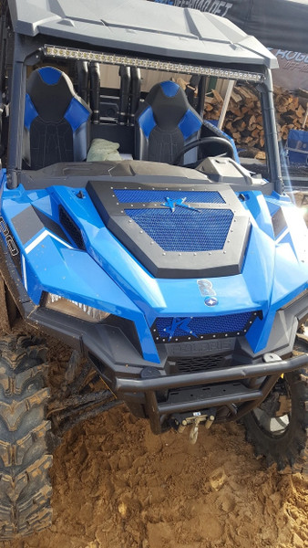 Polaris General 1000 Mesh Hood by Rogue Offroad