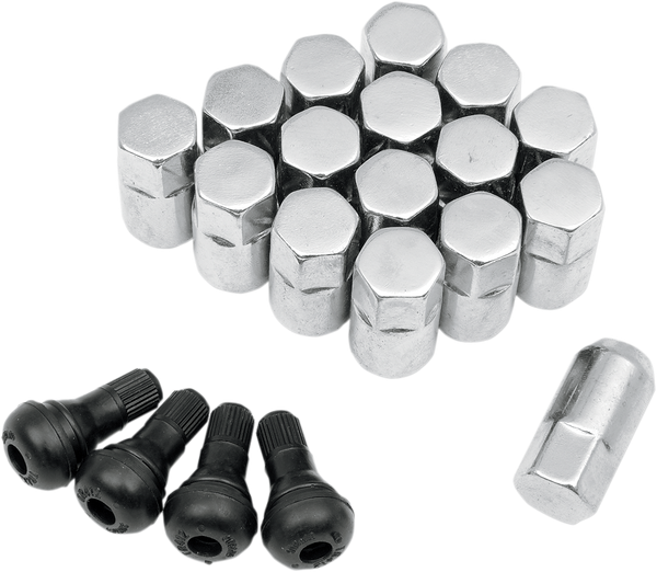 Polaris General Lug Nut 3/8 Chrome By Moose