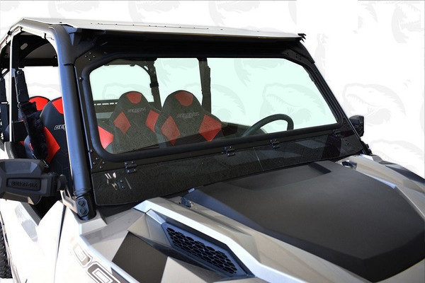 Polaris General Vented Glass Windshield by UTVZILLA