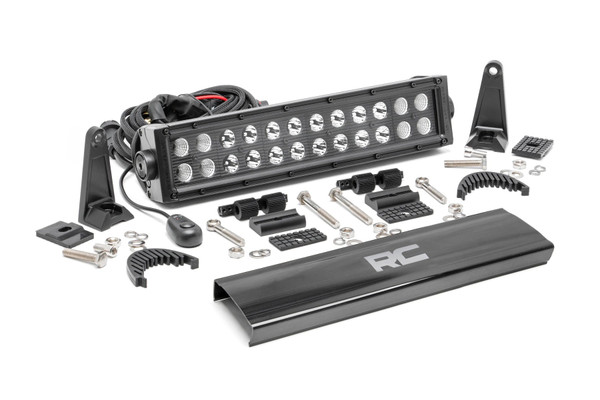 Polaris General 12" Black Series LED Light Bar Dual Row by Rough Country 