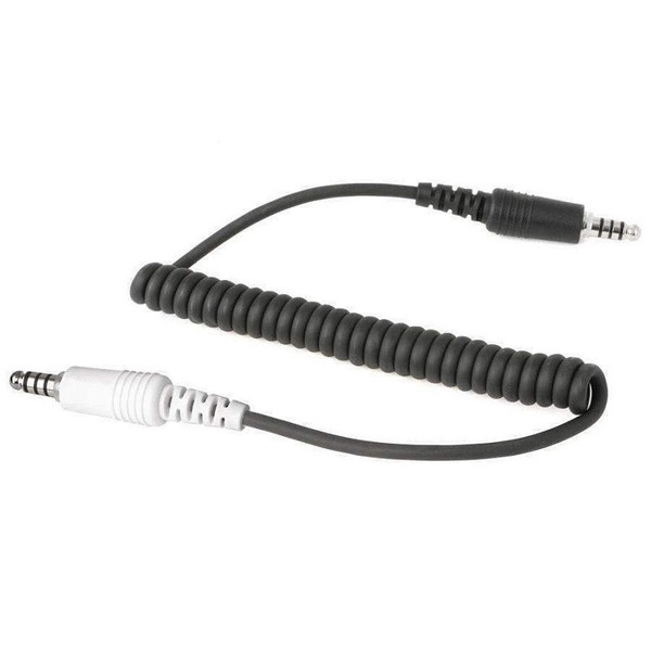 Polaris General IMSA 4C Harness to Stilo Helmet Coil Cord Adapter by Rugged Radios
