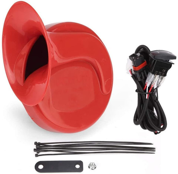 Polaris General Universal Horn Kit with Rocker 12V Switch by Kemimoto 