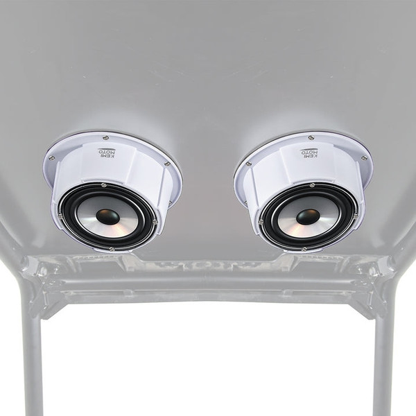  Polaris General Speaker Pods for 6.5" Speakers (White) by Kemimoto