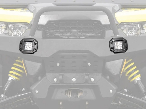 Polaris General 3" LED Recessed Cube Lights by SuperATV