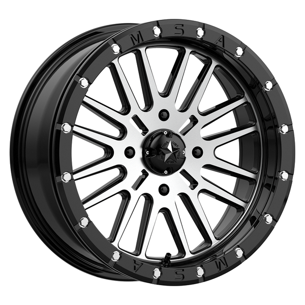 Polaris General M37 Brute Beadlock Wheels by MSA