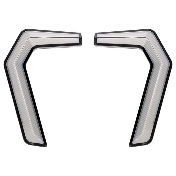 Polaris General LED Front Accent Lights with Turn Signals by Tusk