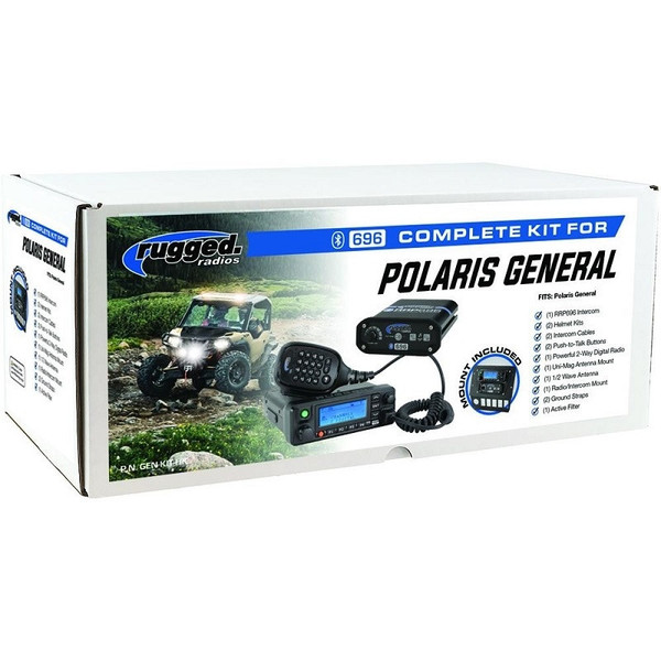 Polaris General Complete UTV Communication Kit by Rugged Radios
