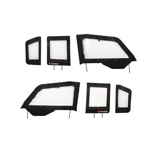Polaris General 4 Framed Soft Upper Doors by Tusk - 2022470006