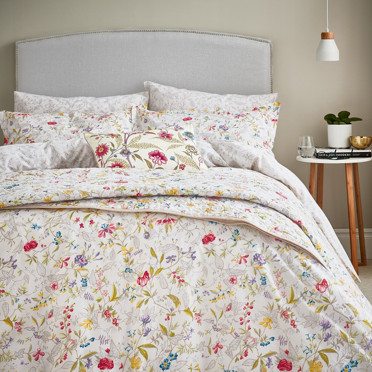 floral bedding