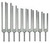 Solfeggio Set 9 Forks w/pouch (Unwgt)