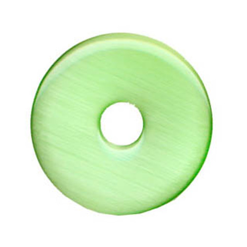 35mm Donut - Cat's Eye - Light Green