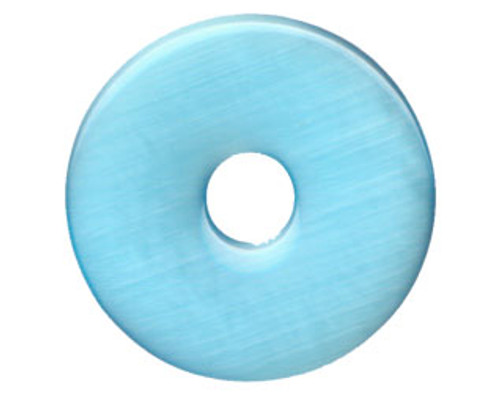 45mm Donut - Cat's Eye - Turquoise