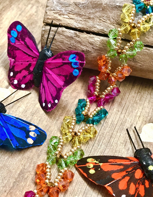 Crystal Butterfly Bracelet Kit