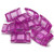 Acrylic Carrier Beads - Medium Violet Red